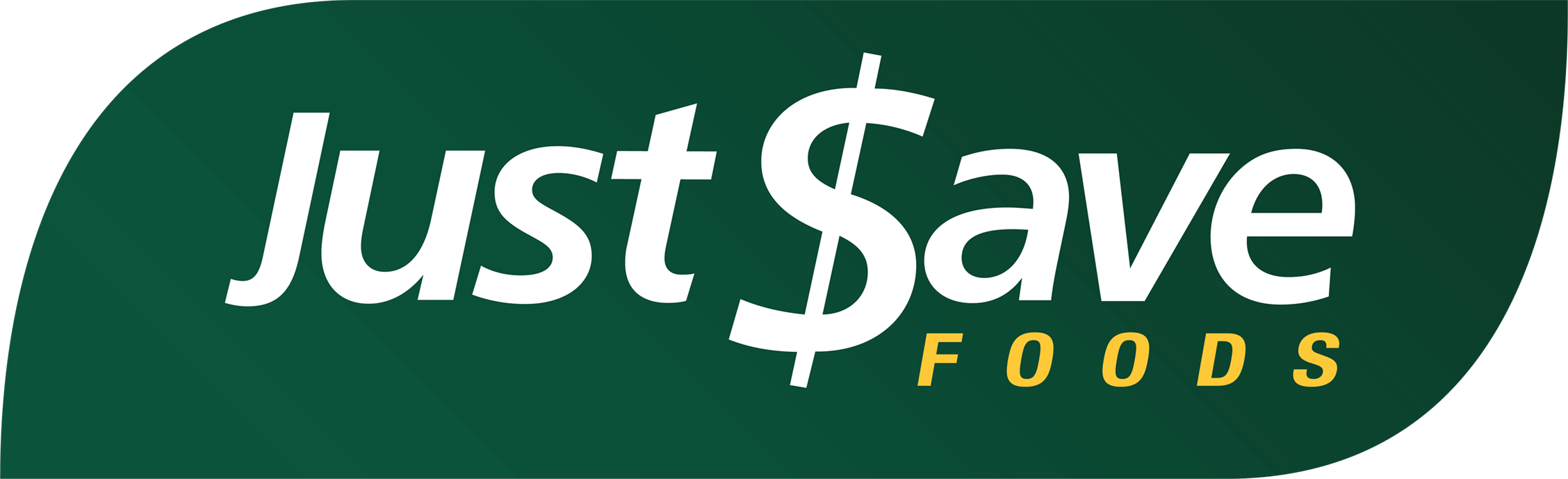 A theme logo of Just Save